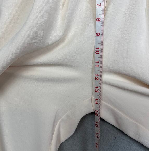 ASTR The Label Womens Wide Leg Pants Cream High Waisted Size M NWOT Flowy Boho - Picture 6 of 10